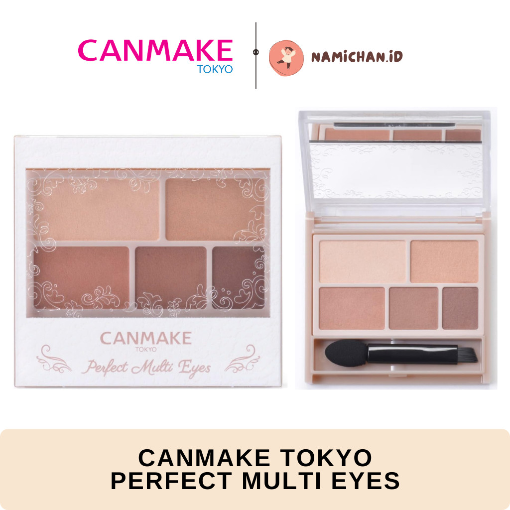 Canmake Perfect Multi Eyes Eyeshadow | Canmake Eyeshadow | Canmake Tokyo Original Jepang