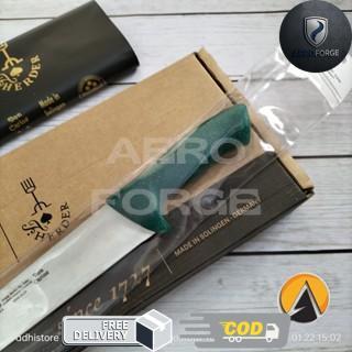 Pisau Butcher knife F. Herder Abr. Sohn cap garpu don carlos original 31 cm straight bilah lurus mad