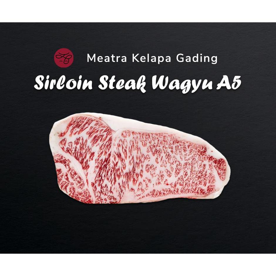 Japanese Wagyu Beef Sirloin A5 Steak 200-350g