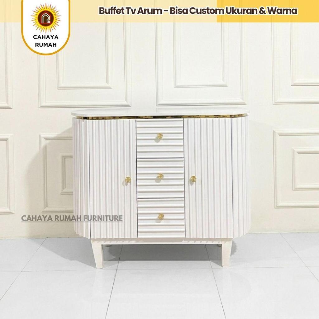 Cahaya Rumah - Buffet Aesthetic Estetik Arum / Buffet tv / Meja Tv/ Meja Kecil/ Meja Tamu | Bisa Cus