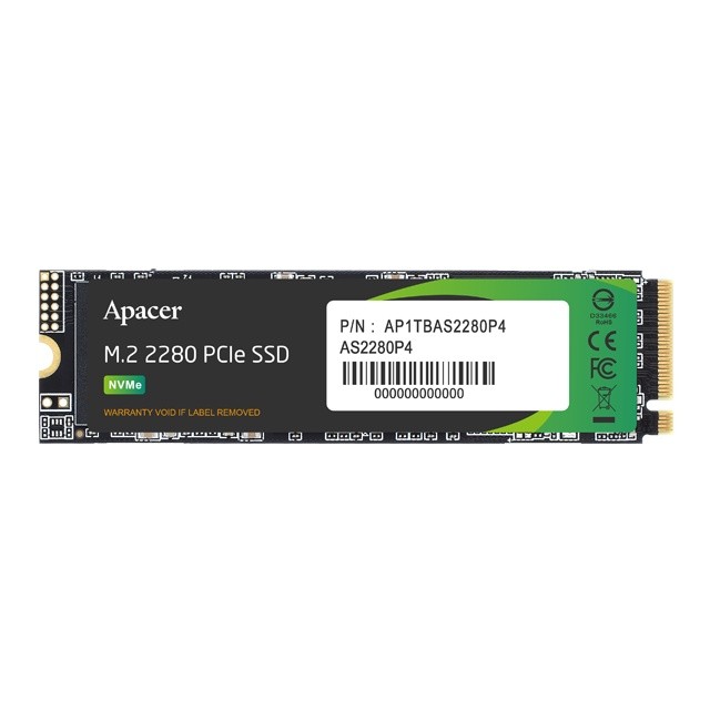APACER AS2280P4 256GB 512GB 1TB - SSD M.2 NVME PCIe Gen3 x4 AS2280 AS2280P4X Storage PC Laptop