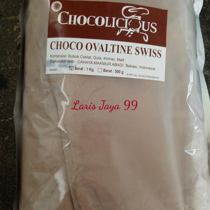 CHOCOLISIUS - BUBUK COKLAT OVALTINE SWISS 1 KG