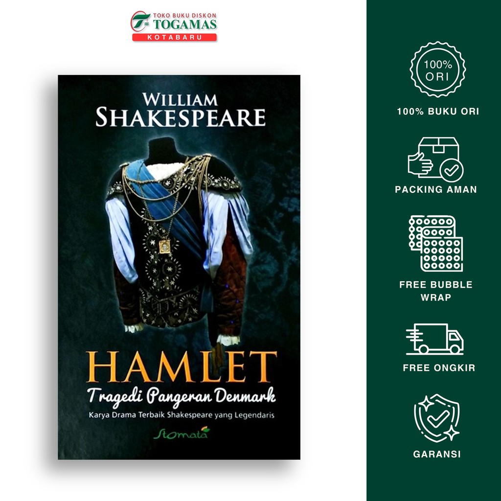 Hamlet (Tragedi Pangeran Denmark) - William Shakespeare - Novel Original