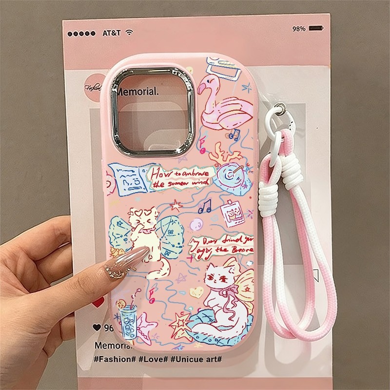 QQB CASE+gelang Realme C11 C12 C15 C2 C20 C21 C21Y 85G 95G 5 12PRO 12PLUS 11PRO NARZO60PRO 30 70X N6