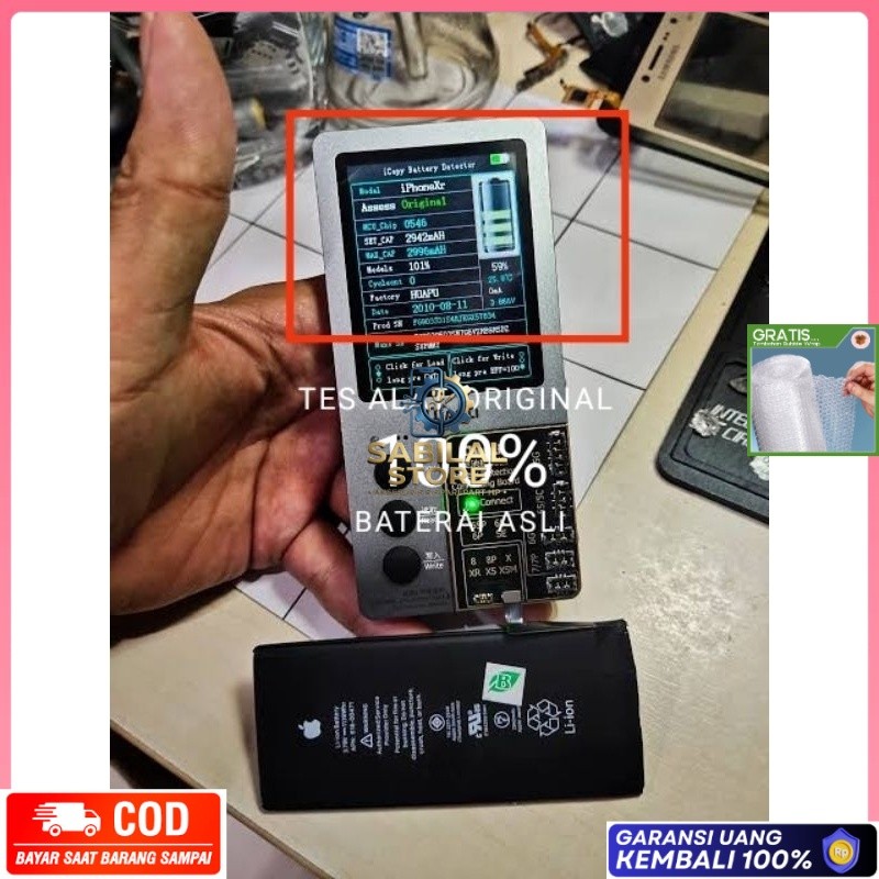DISKON paling murah joss  Baterai batu batre Battray Batterey Battry iPhone KOMPATIBLE 100% - CUCI G