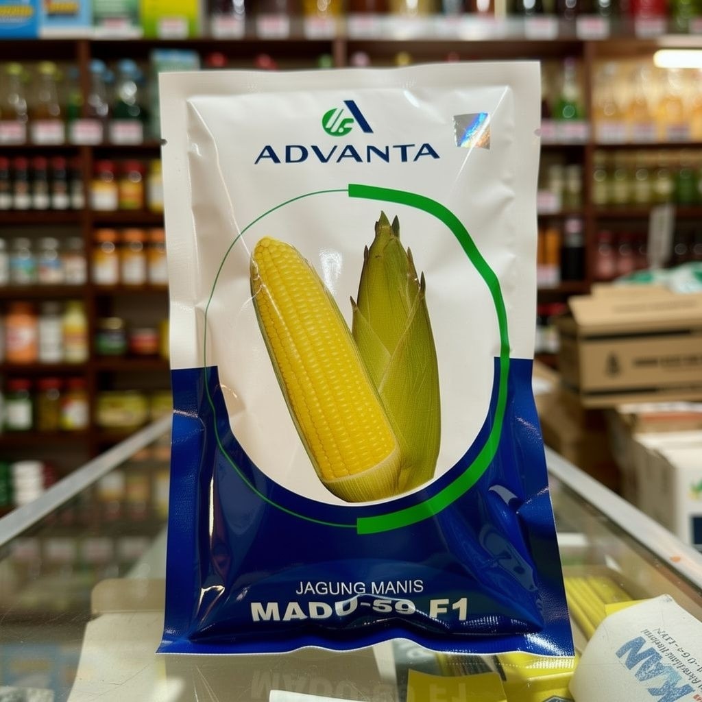 Benih Jagung Manis MADU 59 F1 250 Gram Advanta - Bibit Jagung Manis Madu Advanta
