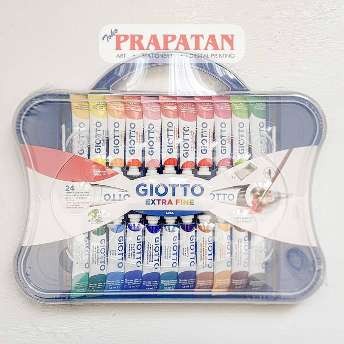 Giotto Gouache Extra Fine Tube Set | Cat Gouache - 24X12ML
