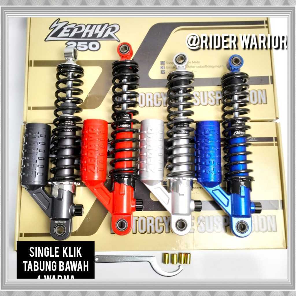 Original SKOK ZEPHYR 250 SINGLE CLICK SIZE 320 340 MODEL KYB RZR TABUNG BAWAH Terlaris