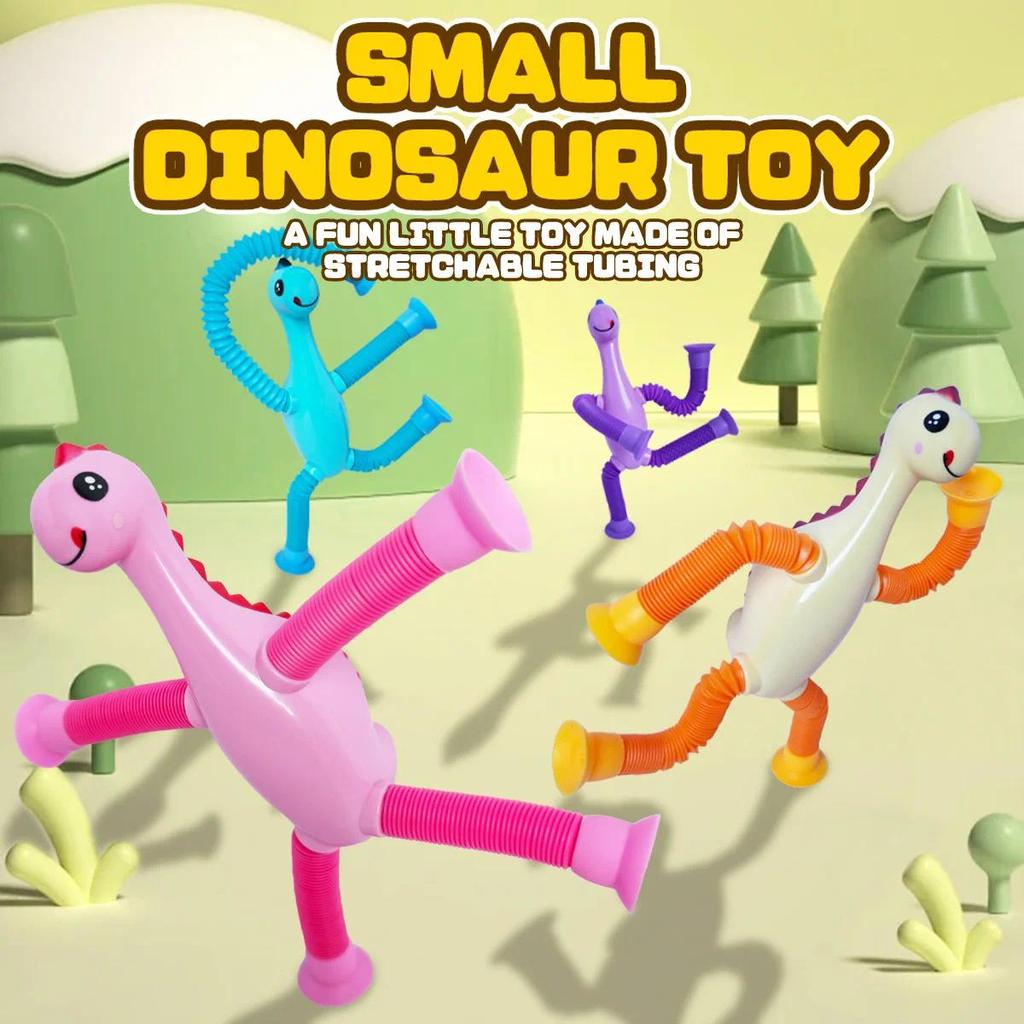 ildren's Telescopic Suction Cup nosaur Toy, ildren's Sensory Toy, Stress-Relieving Toy, Must-Have To
