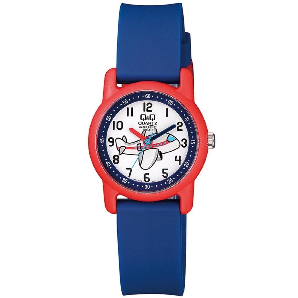 CLICKNSHOP30 Jam Tangan Anak Tali Karet Q&Q QnQ QQ Original VR41 VR41J VR41J010Y TERLARIS