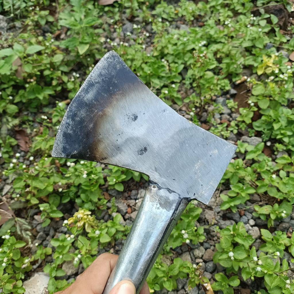 Kapak Penjagalan Baja Per Mobil - Kampak Cacah Tulang Sapi Tebal Kuat