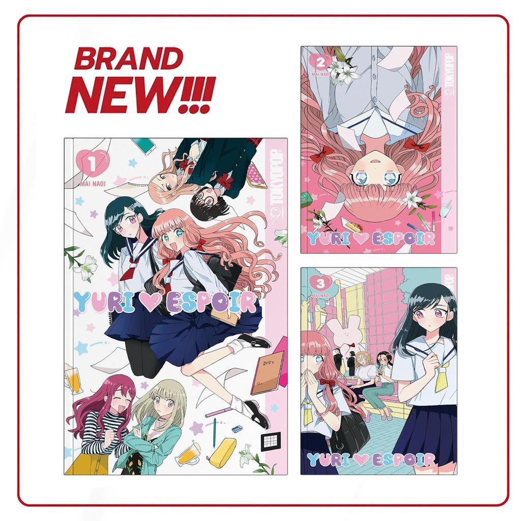 Yuri Espoir, Vol. 1-3 ( Komik Manga ) by Mai Naoi (English/Indonesia)