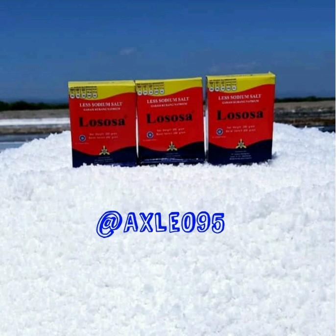 Garam Lososa 500gr - Rendah Natrium/Sodium dan Tinggi Iodium dengan 40 ppm - Salt, Himalaya