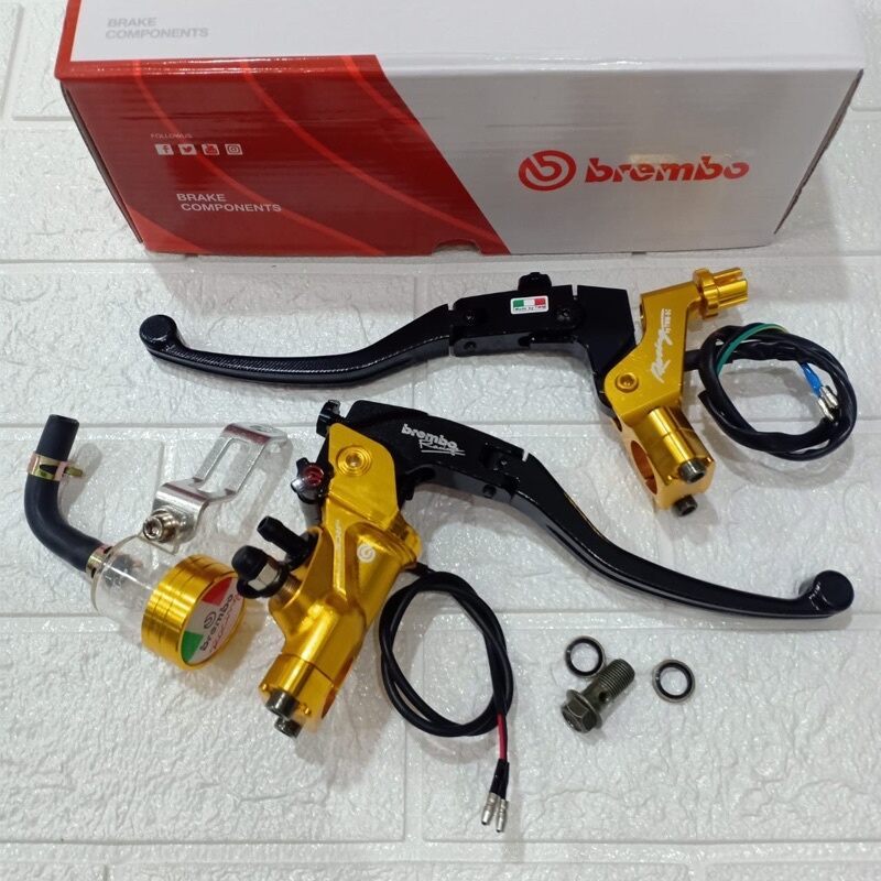 Master Rem  19 Corsa Corta bahan CNC Set kopling Rem Tromol kopling Rem Koken
