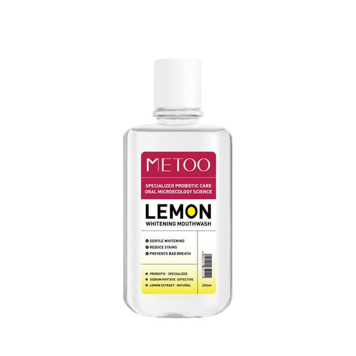 Metoo Probiotic Lemon Whitening Mouthwash 250ml