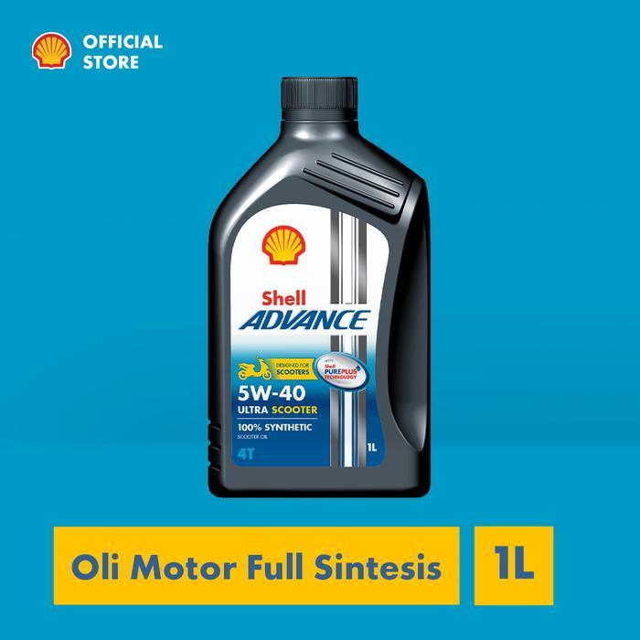 Oli Motor Shell Advance Ultra Scooter 5W-40 (1L)