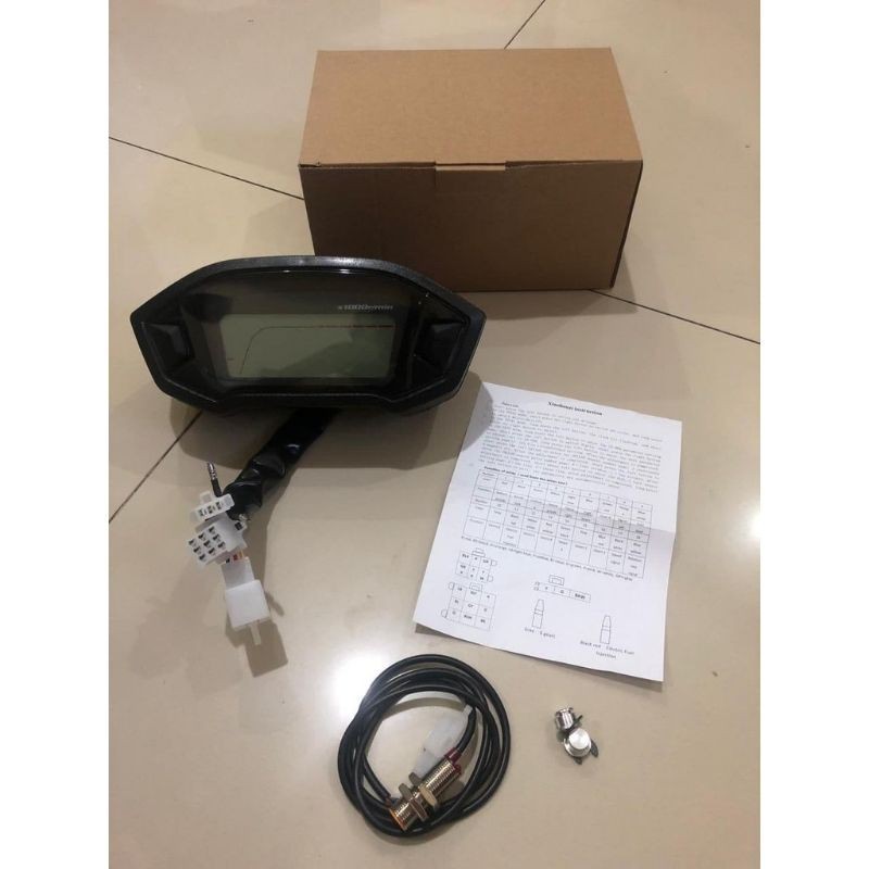 Spidometer digital Led Monkey Spido Digital Spido Variasi Murah speedometer spido rx3n monkey