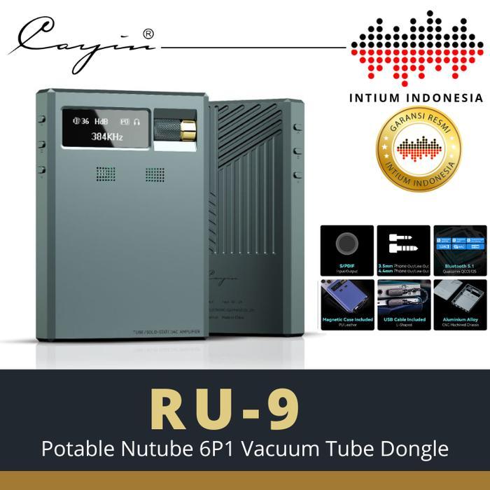 MEGA SALE Cayin RU-9 / RU9 / RU 9 Portable Nutube 6P1 Vacuum Tube Dongle