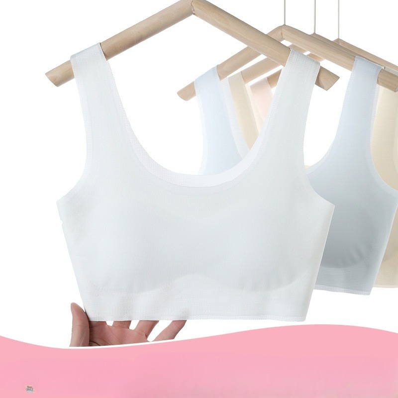 MS 616 MINISET SEAMLESS PREMIUM SD SMP MINI SET BH BRA ANAK REMAJA step 2 PEREMPUAN WANITA PUBERTAS 