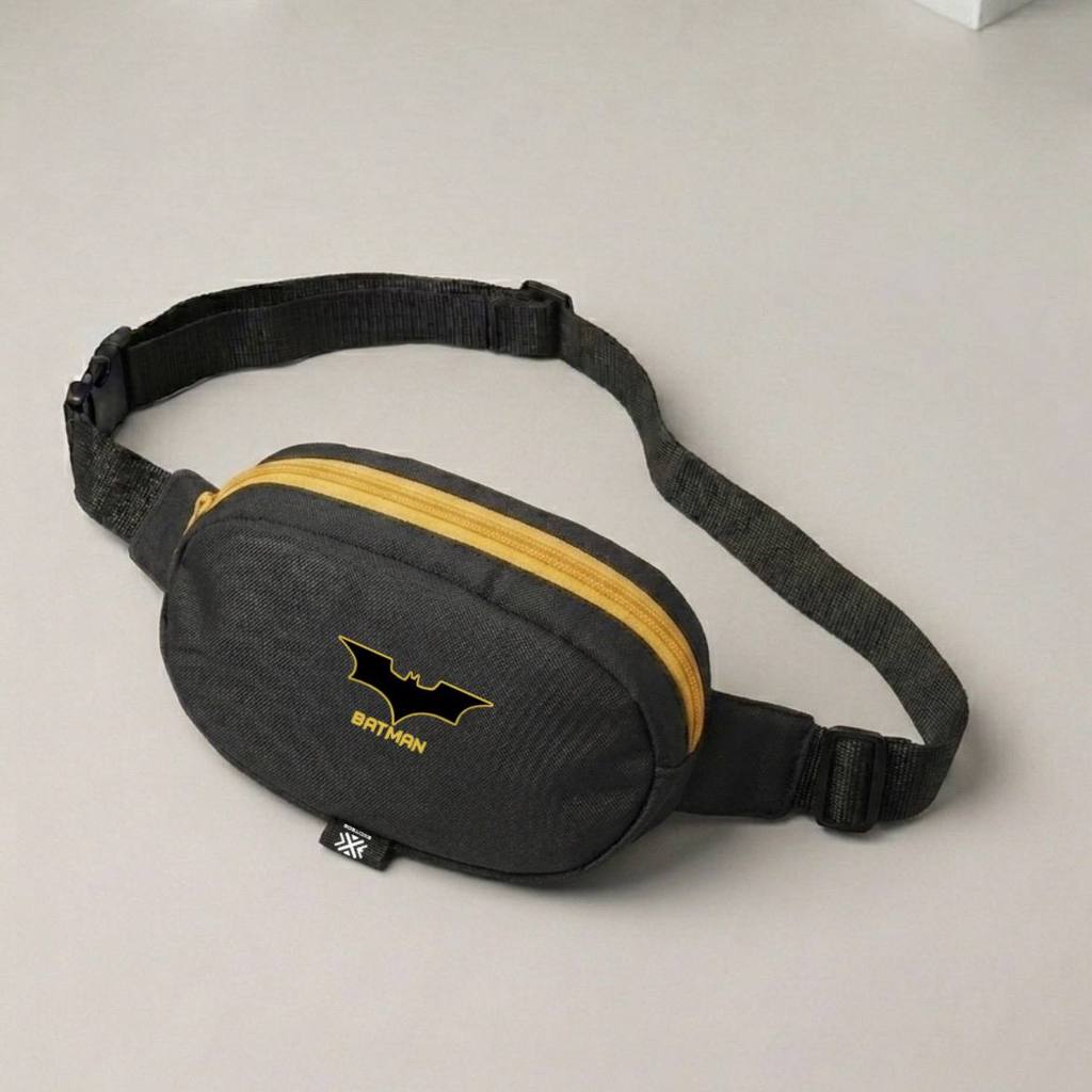 Tas Pinggang Anak Laki Laki Motif Batman Minion Astronout Kece