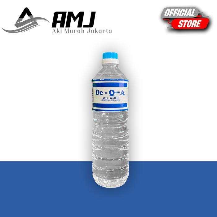 AIR Accu Zuur 5L Merah / Biru - Air Aki Kendaraan - Biru