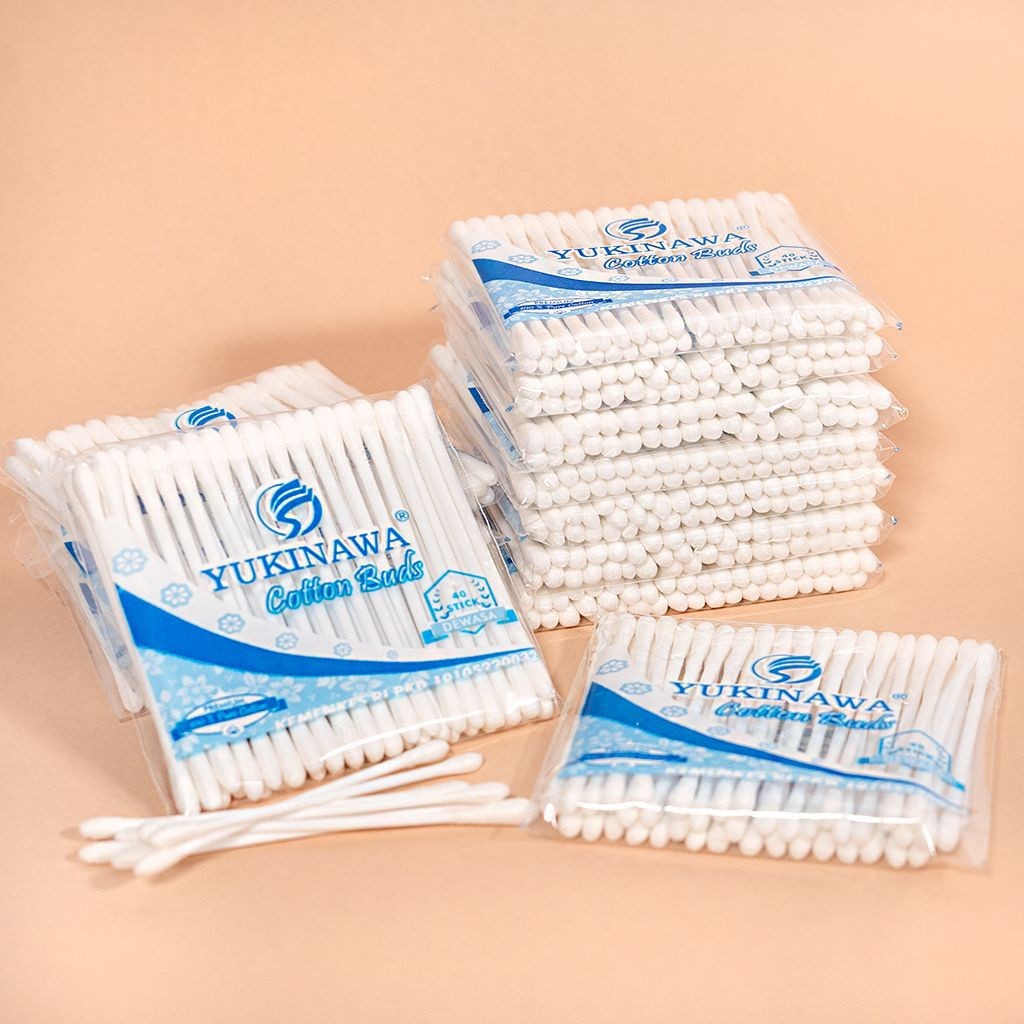 COTTON BUD yukinawa  / Cotton Bud Baby / Cotton Bud Anak/ DEWASA 1 Lusin 12 Pak