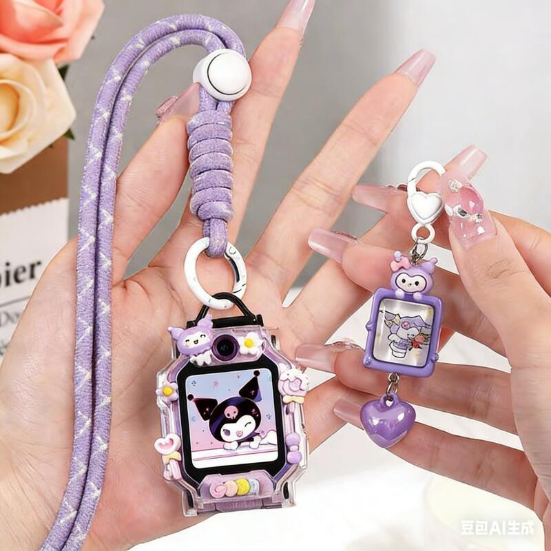 Set Pelindung + Tali Leher Anti Hilang untuk imoo Z7/Z7a/A7s, Z6, Z1/Z1y | Casing Kartun 3D dengan P