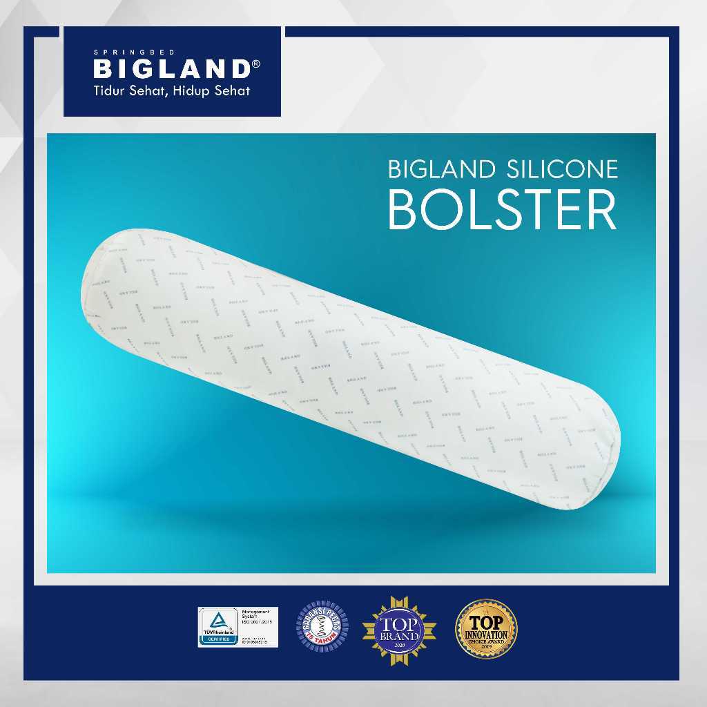 Bigland Bantal Guling Silicon Original Berkualitas