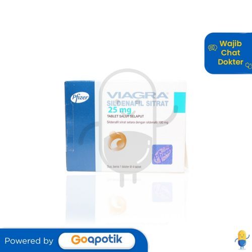 VIAGRA 25 MG 1 BLISTER @ 4 TABLET SALUT SELAPUT