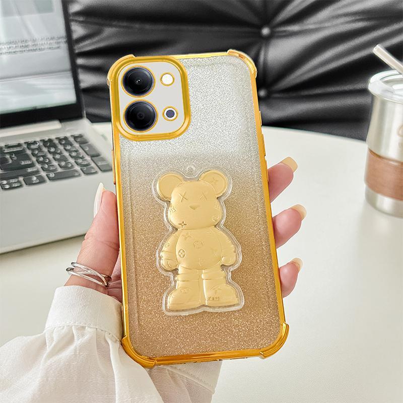 HP Soft Silikon Casing Untuk Vivo Y21d Case Untuk Vivo Y21d Y 21d V2520 Casing berkilau Berlapis ben