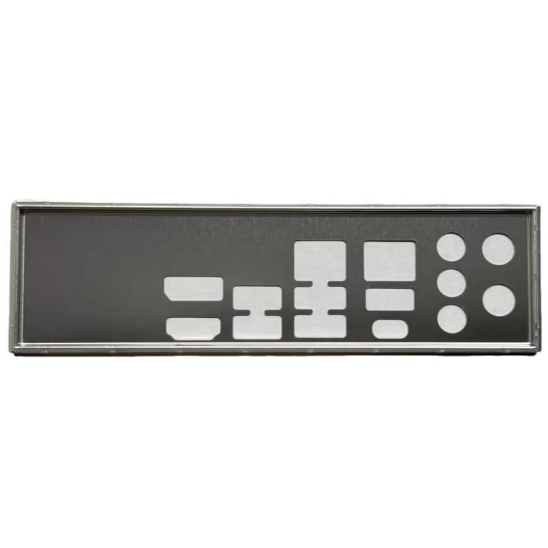 I/O IO Shield for ASRock Z590M-ITX/a c Mainboard BackPlate Bezel Plate Baffle
