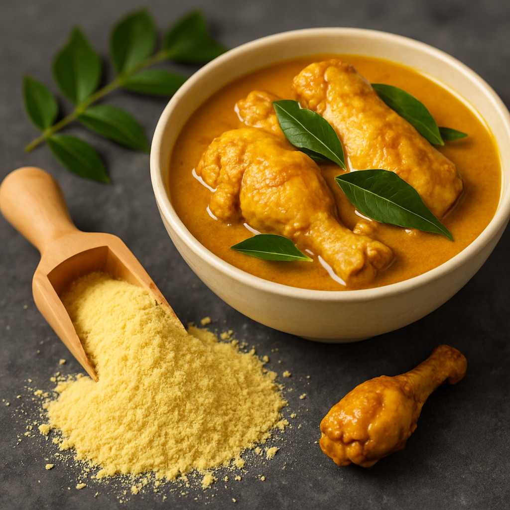 (Yumyum id) Bubuk Tabur Instan Rasa Kari Ayam 1 Kilogram Bumbu Masak Serbaguna Chicken Curry Seasoni