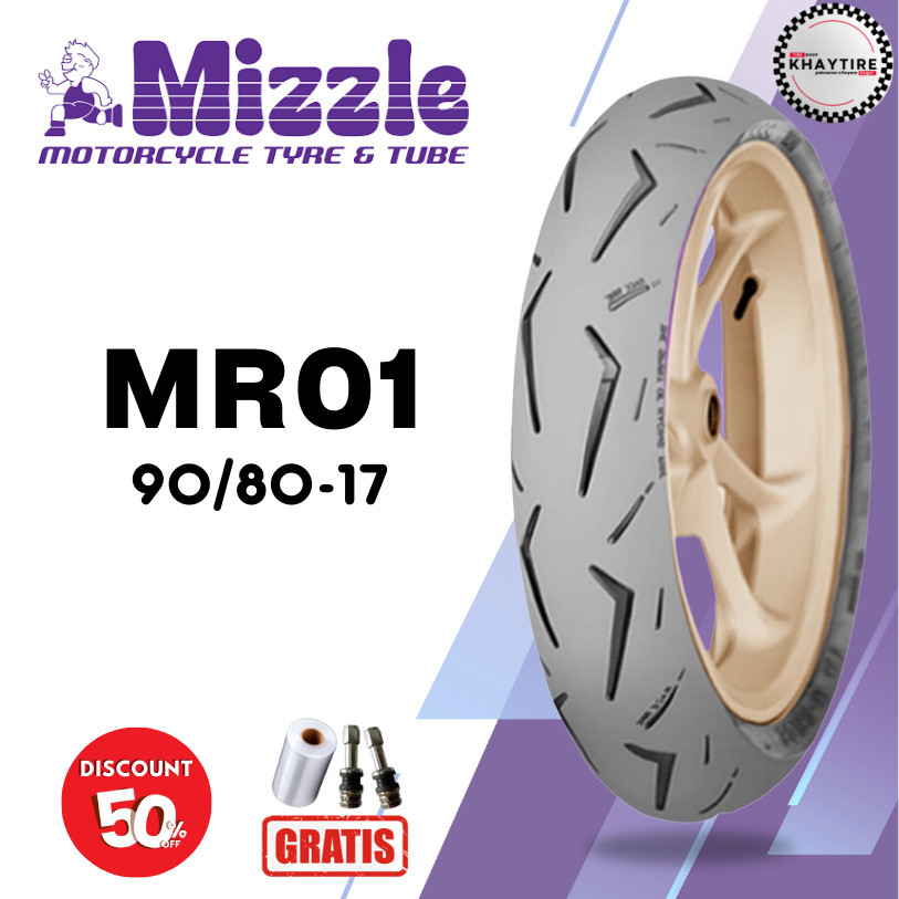 Ban Racing Tubles Soft Compound Motor Bebek MIZZLE MR01 90/80 Ring 17
