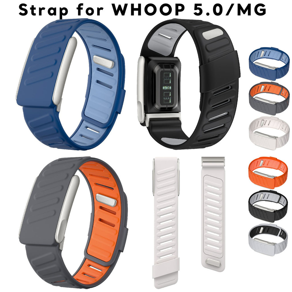Sport Silicone Replacement Watch Strap for Whoop 5 Wristband For Whoop MG 5.0 Strap Bracelet Rubber 