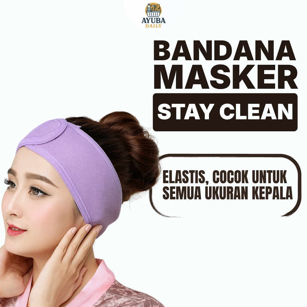 Bandana Wanita Headband Ikat Kepala Wanita