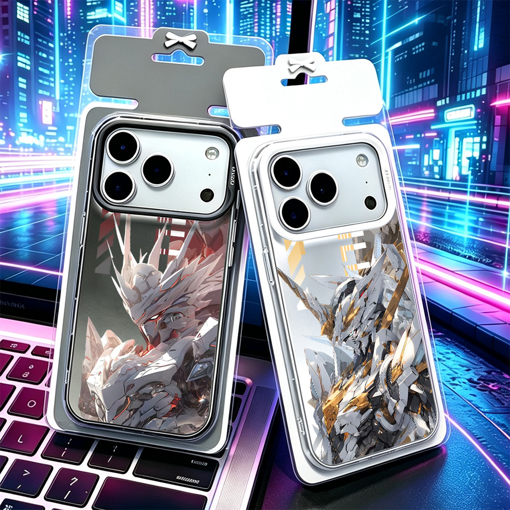 Mobile Suit Gundam Casing Ponsel For IPhone 17, 17ProMax, 16, 16Pro, 15, 16ProMax, 14, 13, 12, 11. A