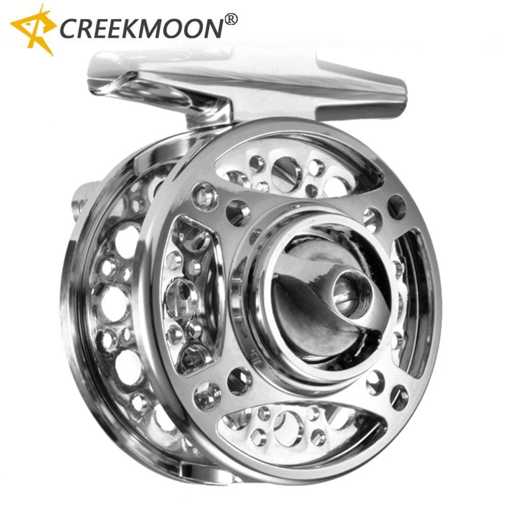 CNC Machine Aluminum Metal Fly Fishing Reel LG60 2+1BB 1:1 Speed Ratio Ice Fishing Wheel Left Right 