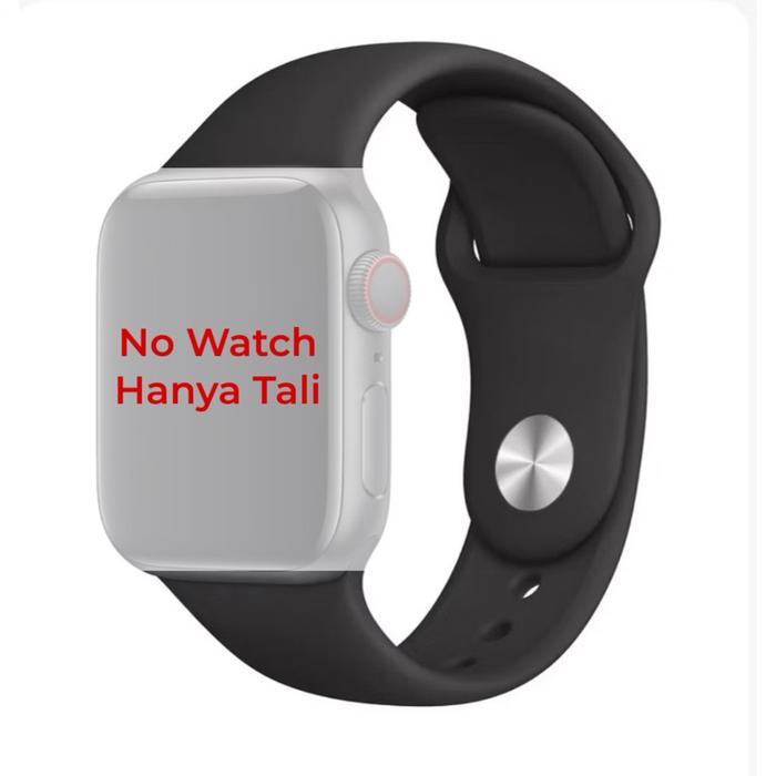 Murah Meriah( HANYA TALI )Soft Silicone Strap for Apple Watch Ultra 3/2/1 Sport Tali Jam Tangan Band