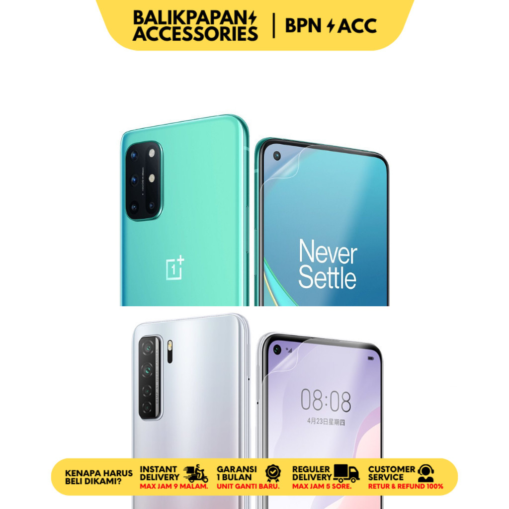 Anti Gores Hydrogel iPhone & Android - BALIKPAPAN ACC