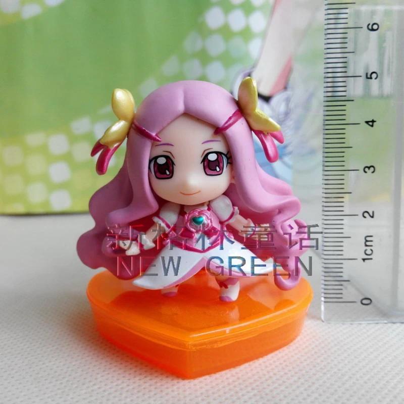 Bandai MH Smile Precure Pretty Cure Capsule Toy Cure Peace Blossom Happy Peach Figure Random Base Co