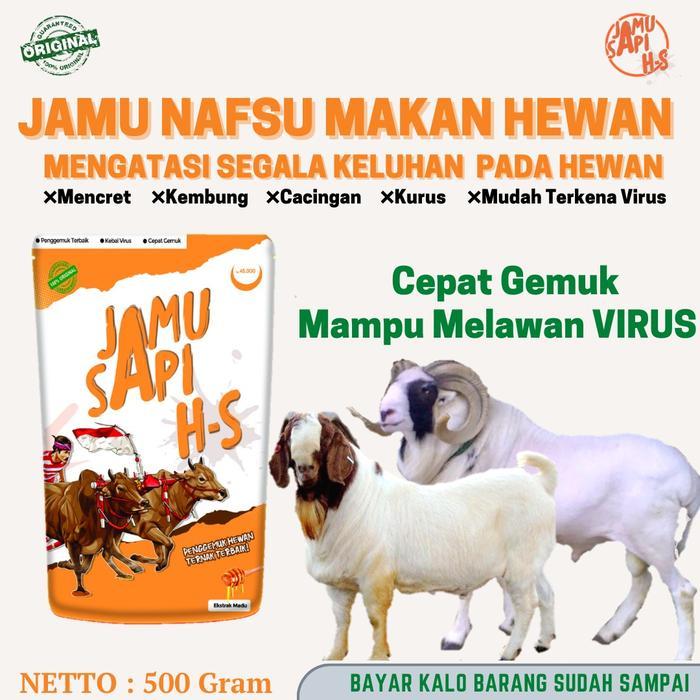 Ready JAMU HS PENGGEMUK KUDA SAPI KAMBING DOMBA KERBAU CEPAT ALAMI - -, -