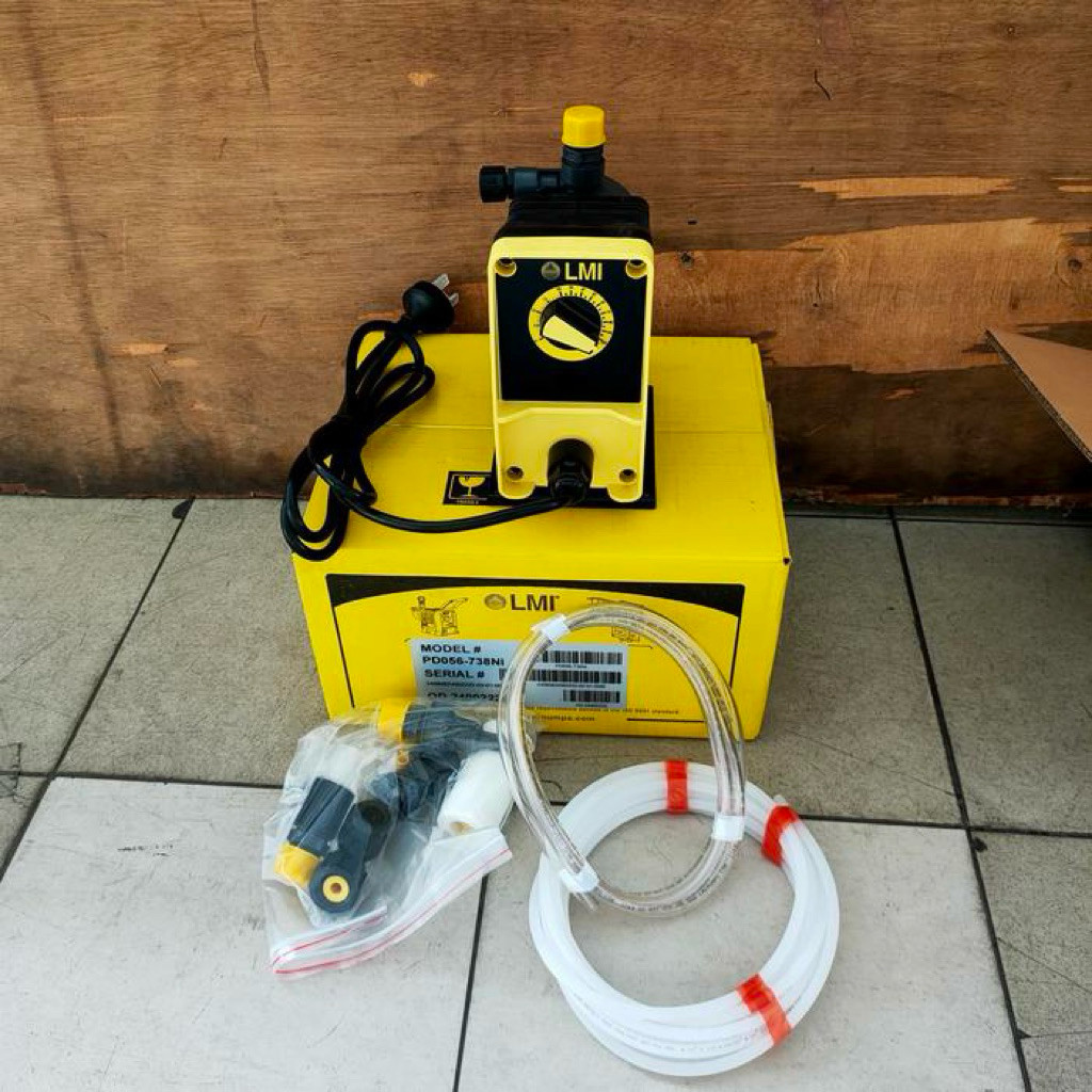 DOSING PUMP MILTON ROY PD056-738NI POMPA KIMIA MILTONROY PD053-738NI 4.2LPH 10.2BAR