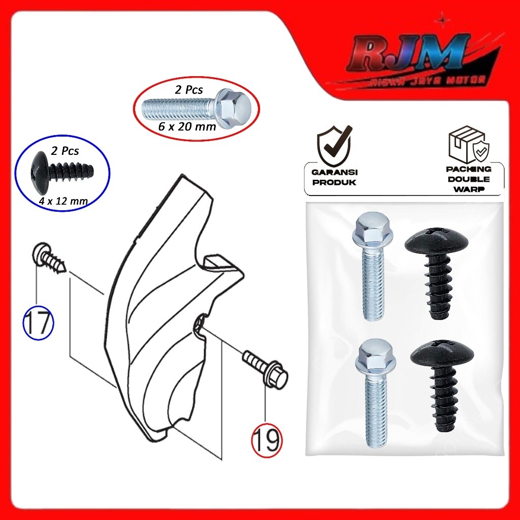 BAUD BAUT COVER CVT SET BEAT SCOOPY VARIO 110 FI 2012 - 2014