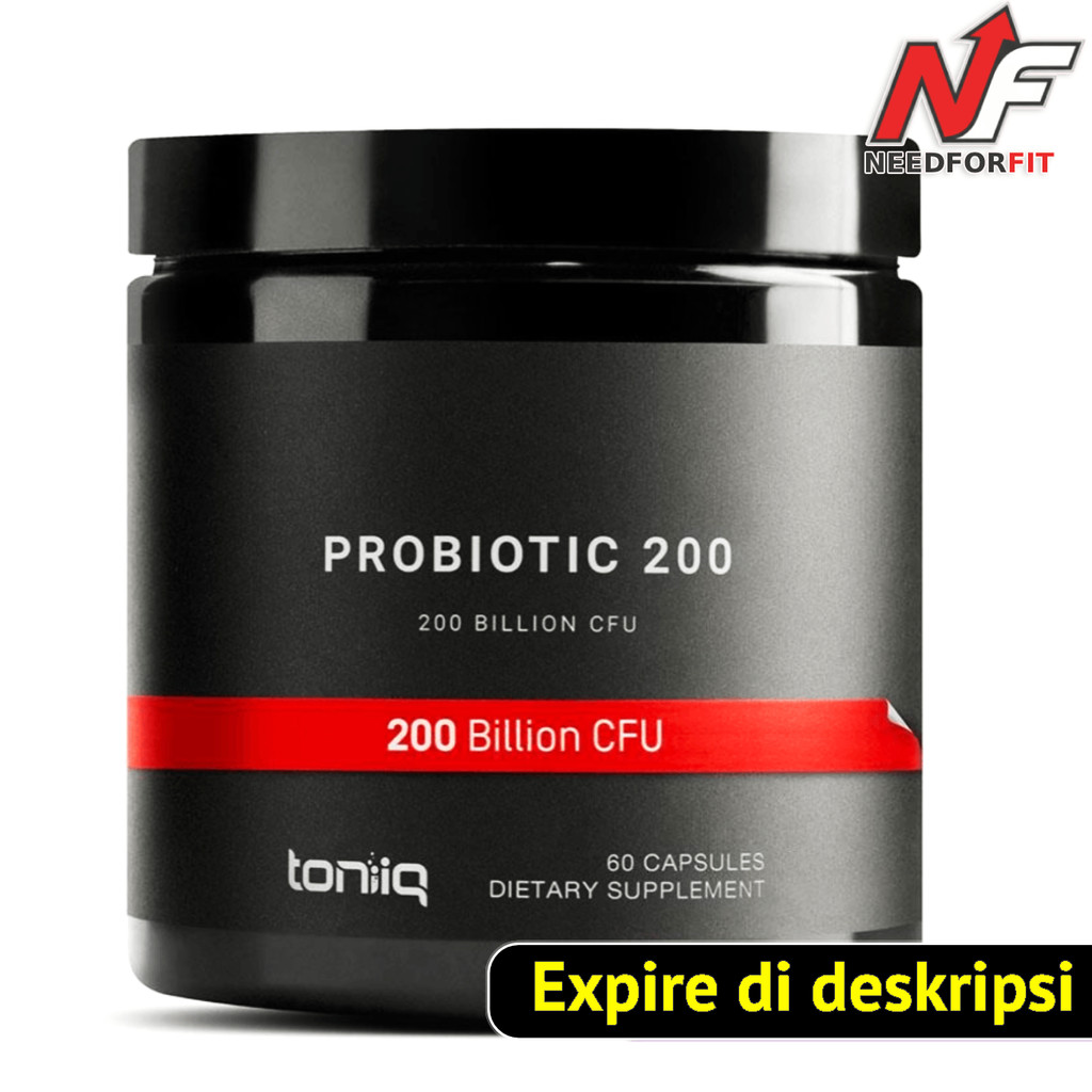 Toniiq Probiotic 200 Billion CFU 60 Capsules