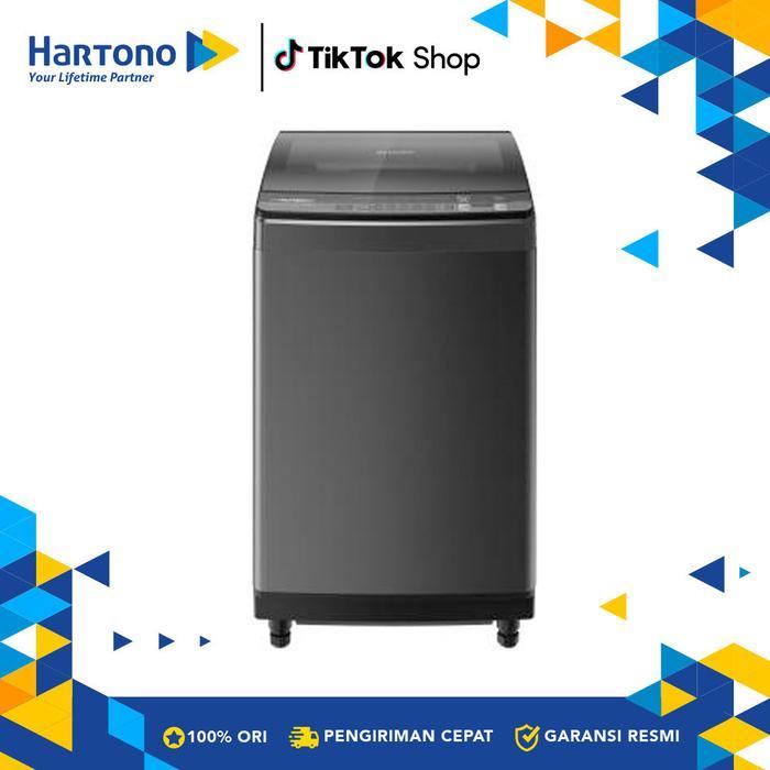 Sharp Mesin Cuci 1 Tabung Top Loading Washer 9.5Kg ESM9500XTSA