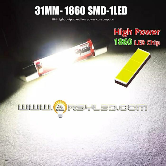 ARSY LED Lampu Kabin Plafon Mobil Xpander Livina Chipset 3570 CSP Car - Putih