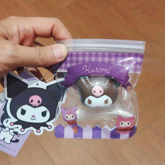 Miniso Hiasan Tas Pocket Squishy SANRIO Characters Collection (MY MELODY / KUROMI / HELLO KITTY / CI
