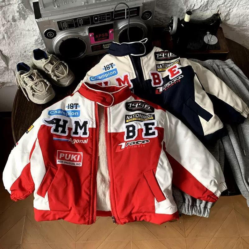 JAKET RACING ANAK PREMIUM - RYDER JACKET - Jacket Premium Anak - Jaket Anak Unisex - Jaket Anak Laki