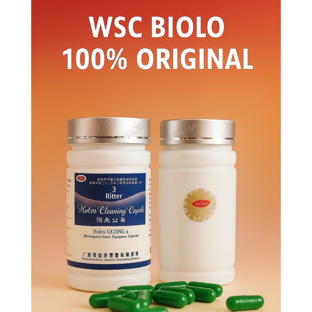Biolo WSC Original obat pelangsing badan penurun berat badan cepat diet herbal ampuh produk import a