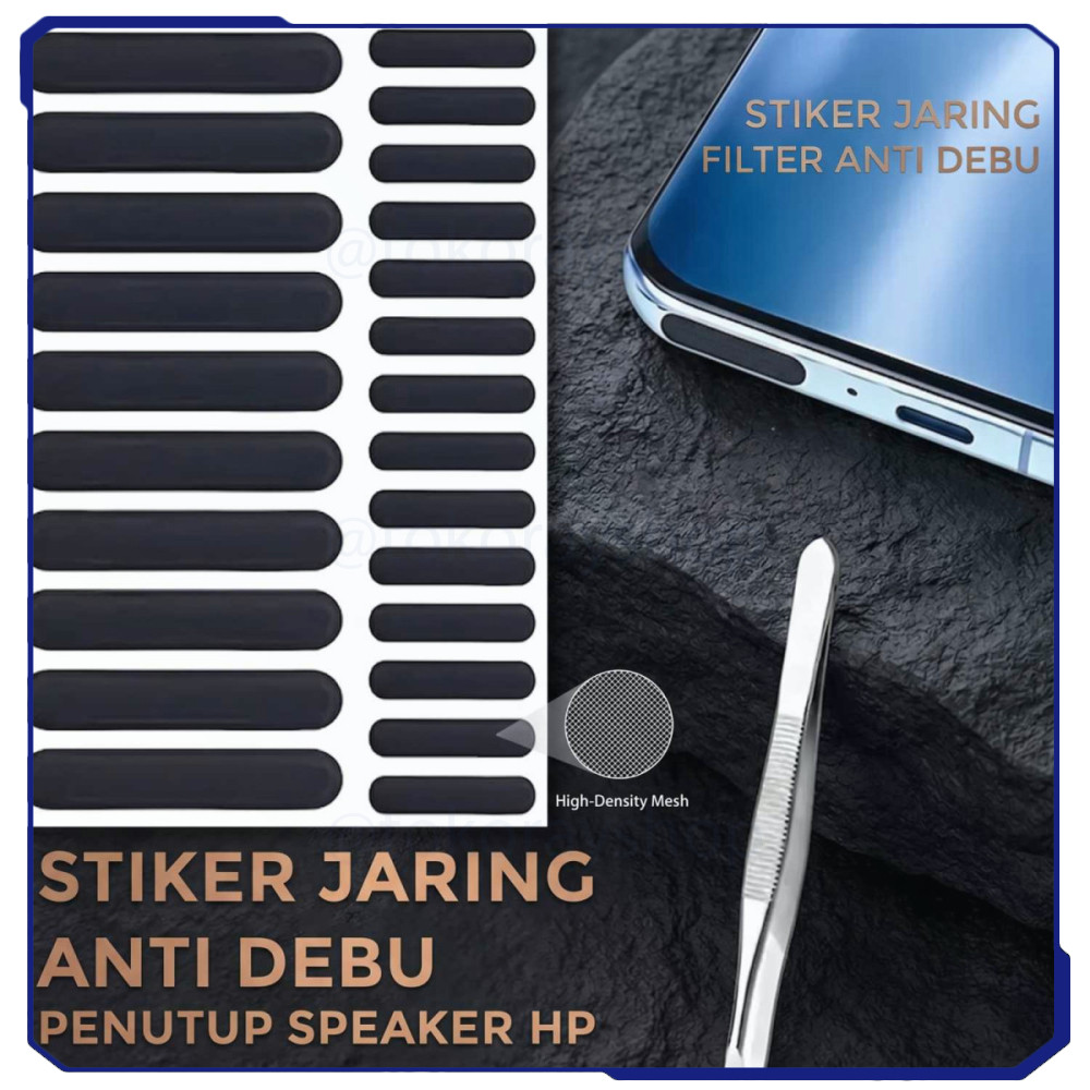 Stiker Jaring Anti Debu Penutup Lubang Speaker HP - IC01